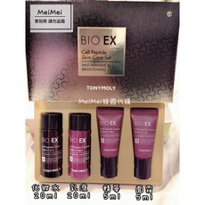 TONYMOLY BIO EX 胜肽活膚 4件旅行組, 1個