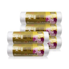 롯데 이라이프 롤백 25m x 35cm, 중(M), 500개, 5개
