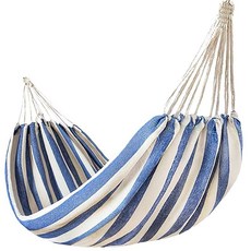 두꺼운 캔버스 소재 캠핑해먹 야외 레저용 1인용 2인용 실내외 활용 감성 캠핑용품, 전복방지 - 이중보강 레인보우 + S후크