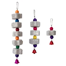 小寵火山石磨牙串 - 天然磨牙玩具，清潔牙齒，多種小寵物適用, 磨牙石, 1個