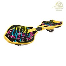 【GO 2 運動】Holiway 街頭酷炫蛇板，台灣製造，精美禮盒，快速出貨，送禮自用, 黃色, 1個