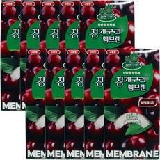 청개구리 멤브렌 리필용 방향제 자동차 탈취제 블랙체리 10개 NAVER미