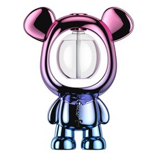 創意造型香薰機 白茶香氛 USB充電線, 1件, 55ml, 白色（送隨機香味1個）