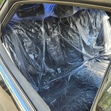 차량 덮개 비닐 자동차 시트 보호 커버 오염 방지 일회용 정비용