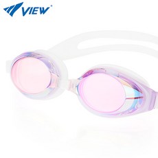뷰 물안경 V630ASAM 미러렌즈 수경, LVP, 1개