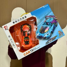 DFMEI 男孩大禮盒四通六輪越野攀爬遙控車兒童玩具, 1個, 1688-27 四通電鍍遙控賽車:如圖