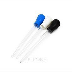 어항용 스포이드 수족관청소기 물고기스포이드 눈금스포이드, 30ml 흰색