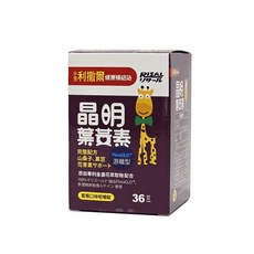 小兒利撒爾 晶明葉黃素 36錠, 1個