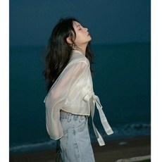 개량 저고리 여름 시스루 여성 생활 반티 데일리 절복