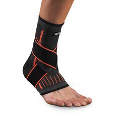 八字形護踝 護腳踝 腳踝護具 - 運動防護 舒適透氣 可調鬆緊, 1個