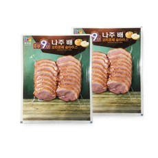 목우촌 주부9단 나주배 오리훈제 슬라이스, 400g, 5개