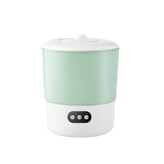 녹두 콩나물 재배기 수경식물 시루 자동 키우는 항아리 발아 옹기, 1개, B_스마트 콩나물 기계 2+1층