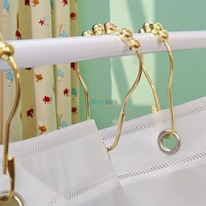 커튼레일 연결 철핀 커튼쇠고리 커텐꼽는 고리