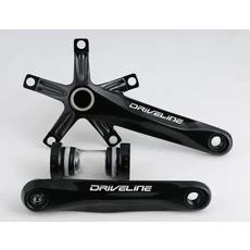 Driveline 로드 바이크 크랭크 CNC 블랙 170mm 110bcd BB 포함, 06 black 170mm 110BCD