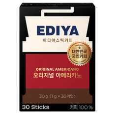 이디야 비니스트 오리지널 아메리카노 원두커피믹스, 1g, 6개입, 6개