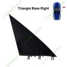 백미러 보조거울 시야확보 주차 모델 Y 2026 주니퍼 사이드 외부 후방 거울 카본 패턴 커버 하단 캡 하부 쉘 프레임 교체, MY Triangle Base R