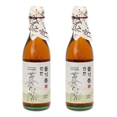 청정식품 HACCP 통들깨 100% 고소한 들기름, 2개, 350ml