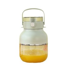 【特惠中10葉刀片】可碎冰 1L大容量 隨行榨汁機 噸噸桶榨汁機 隨身果汁機 便攜式榨汁杯 電動榨汁桶 電動果汁機, 綠色｜10刀片款｜1L, 綠色, 10刀片款｜1L