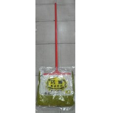 ecgo五金百貨 棉紗拖把 附木柄 1尺 方棉紗拖把 拖把, 1個, 桿子(不含拖把頭)