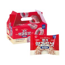 명가 약과도넛 오리지널 60g x 10개 선물용 식사대용 옛날도너츠, 1박스