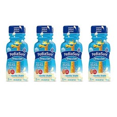 Abbott 애보트 페디아슈어 그로우 앤 게인 영양 쉐이크 바닐라 237ml x 4팩 Grow, 4개