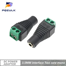 3.5mm 3 극 4 남성 커넥터 터미널 3pin 오디오 AUX 이어폰 어댑터-헤드폰 잭 스테레오 플러그 솔더리스 DIY, 04 Section 2  F