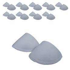 티케이스타일 니트 천 어깨뽕 어깨패드 어깨라인 스폰지 의류리폼 의류부자재, 화이트 / 10세트