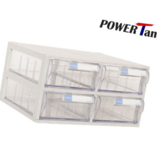 정리트레이 PT 다용도 미니서랍 4칸 수납함 소품 정리함 투 1P, 본상품