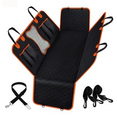 반려동물 뒷자석 2열 카시트 풀커버 방수 하드타입 바닥판 미끄럼방지, 1개, 블랙