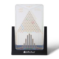 갈톤보드 교육용 갈톤 보드 통계 확률 고급 수학 교보재, 1개