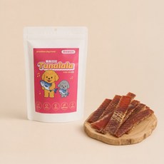 Tunalala鮪魚拉拉 【經典原味鮪魚切片】 100%乾燥鮪魚肉 無添加 獨立包裝 韓國製全齡犬貓零食, 50g, 1個, 鮪魚