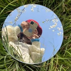 보조미러 운전석용 사각지대 광각 차량용품 차량 주차거울 확인 안전운전, 상세페이지 참조, 1개