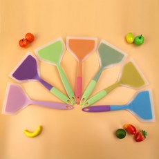 超低價！不沾鍋專用矽膠鍋鏟，耐高溫廚房煎鏟，平底鍋適用, 1個