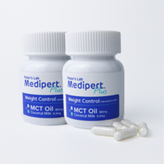 피터스랩 메디퍼트 플러스 강아지 고양이 락티움 진정제 MCT오일 체중조절제 영양제, 2개, 다이어트(체중감소), 30정