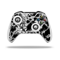 XBOX One SX 컨트롤러와 호환되는 WraptorSkinz 데칼 비닐 스킨 랩 - 일렉트리파이 화이트컨트롤러 미포함, XBOX One SX 컨트롤러와 호환되는 Wraptor