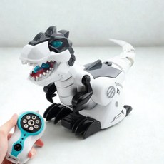 MANDOO4 영어 노래하는 공룡 RC 완구 티라노사우르스 다이노 크리스마스 생일 선물, 1개