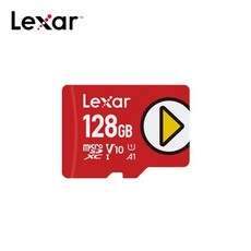 Lexar雷克沙 PLAY microSDXC UHS-I V30 記憶卡 Switch 適用, 128GB, 1個, 128GB