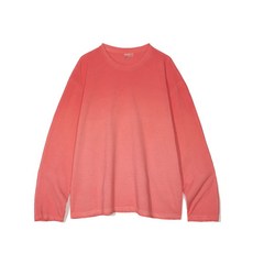 PARTIMENTO 에이징 워싱 롱 슬리브 코랄 388523