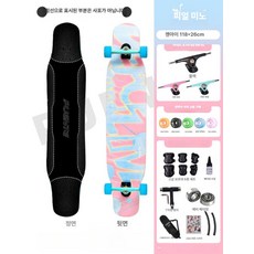 성인용롱보드 레저용 조카선물 스케이트보드, 1개, 임페리얼리스