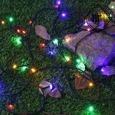 크리스마스 파티 앵두전구 컬러 야외 정원 캠핑 트리 방수, 1개