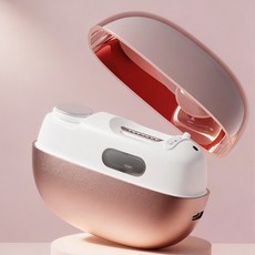 3in1 무선 충전식 자동 전동 멀티 손톱깎이, 1개, 로즈핑크 1개, 로즈핑크