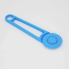 DIY 공예 카드 수정을위한 조정 가능한 강철 롤러 그레이 홀 펀치가있는 1pc 수동 핸드 헬드 판지 상자 펀, 03 Blue