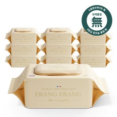 프랑프랑 플라스틱0% 에코 오리지널 65gsm 생분해 물티슈, 20개, 70매입