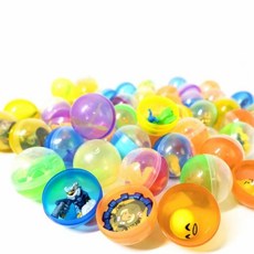 뽑기 빈 캡슐 추첨 통 둥근 행사 투명, 1-뽑기통32mm-랜덤30p, 1개