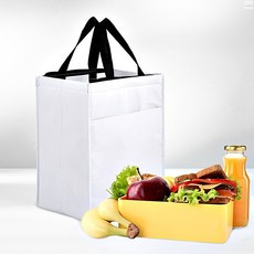 산뜻한푸드백 점심도시락가방 보온 가방 나들이 1개, 중