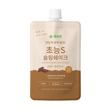 健康家 孅榖脆搖搖蛋白奶昔 苦甜可可風味, 35g, 1個
