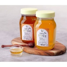 국내산 강화군 천연 100% 벌꿀 아카시아꿀 잡화꿀 (택1), 1개, 1.2kg