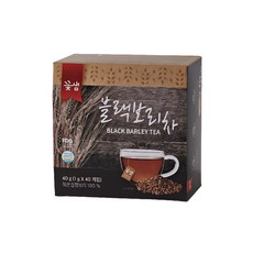 꽃샘 블랙보리차40T, 1g, 40개입, 1개