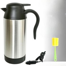 전기포트 차량용 커피 머신 보온 화물차용, 03. 24V 750ML 올인원 컵브러쉬