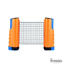 마켓그리드 원터치 탁구 그물망 탁구칸막이, 주황색, 1세트